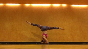 headstand splits